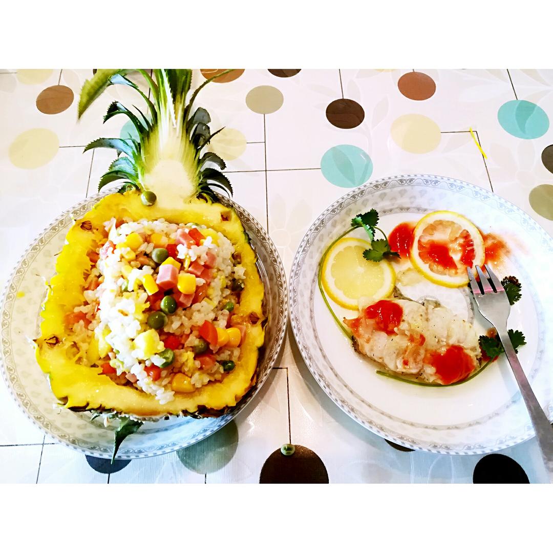 什锦菠萝饭