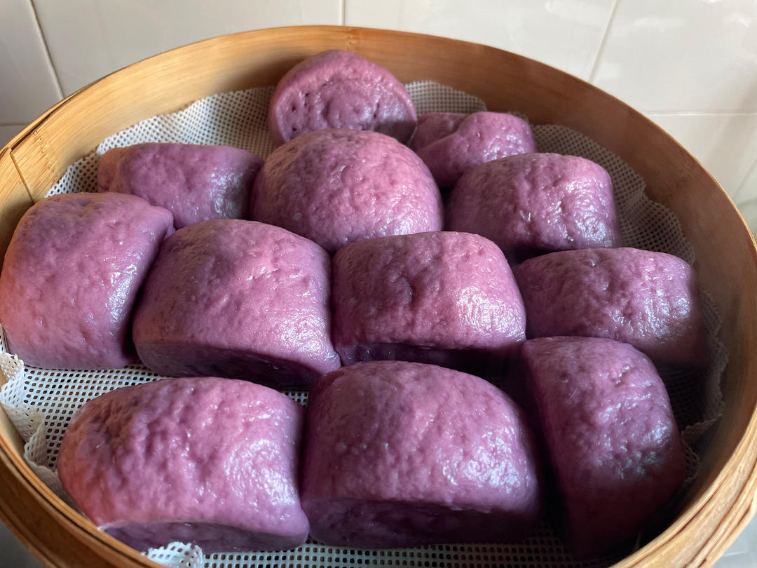 紫薯刀切馒头（一发）