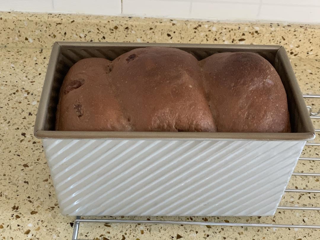 奶油巧克力吐司