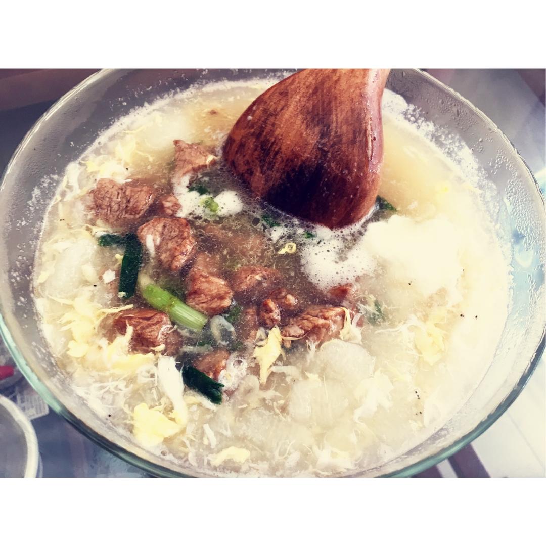 陈大河做的薯汤