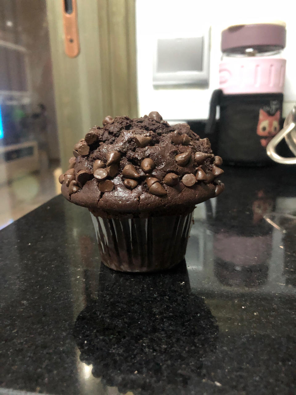 在家做巧克力蘑菇头麦芬蛋糕🍫