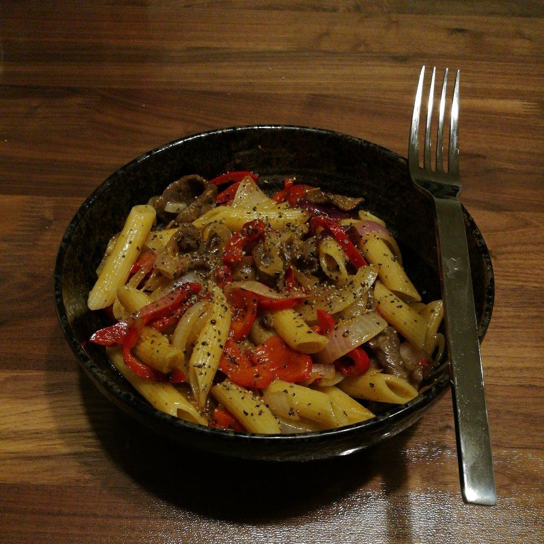 黑椒牛柳意面