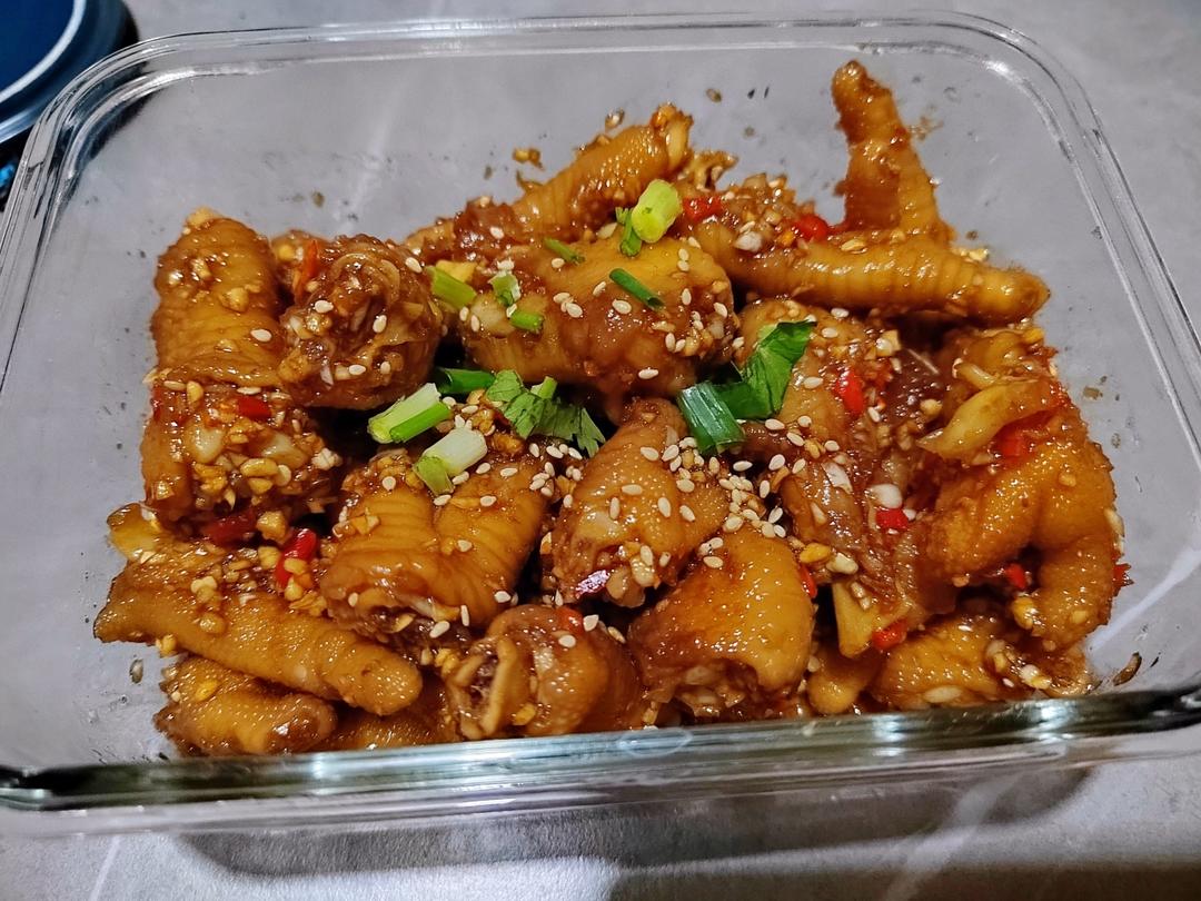 卖了十几年鸡爪的阿姨教我做的蒜香鸡爪