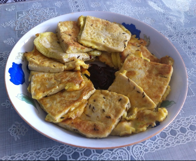 韩式煎豆腐