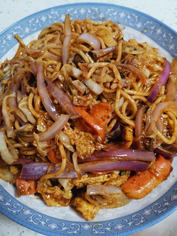 🍜最简单最好吃的家常炒面