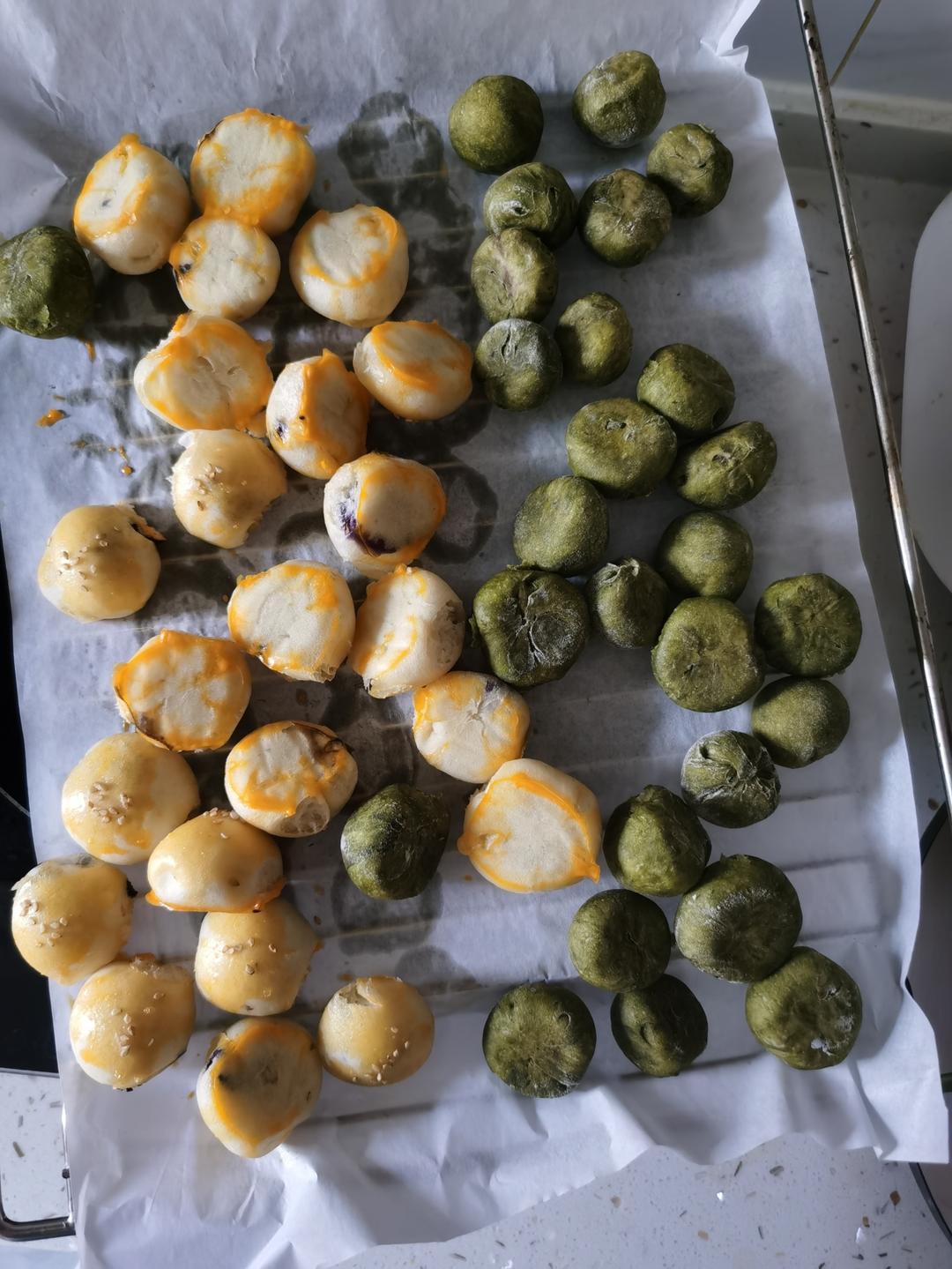 【气泡面包】油管爆火bubble bread，免揉，软得会拉丝！