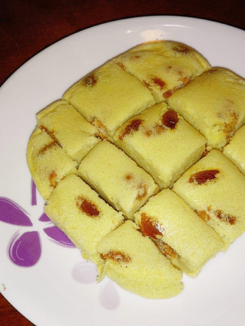 婴儿辅食.淮山苹果鸡蛋糕