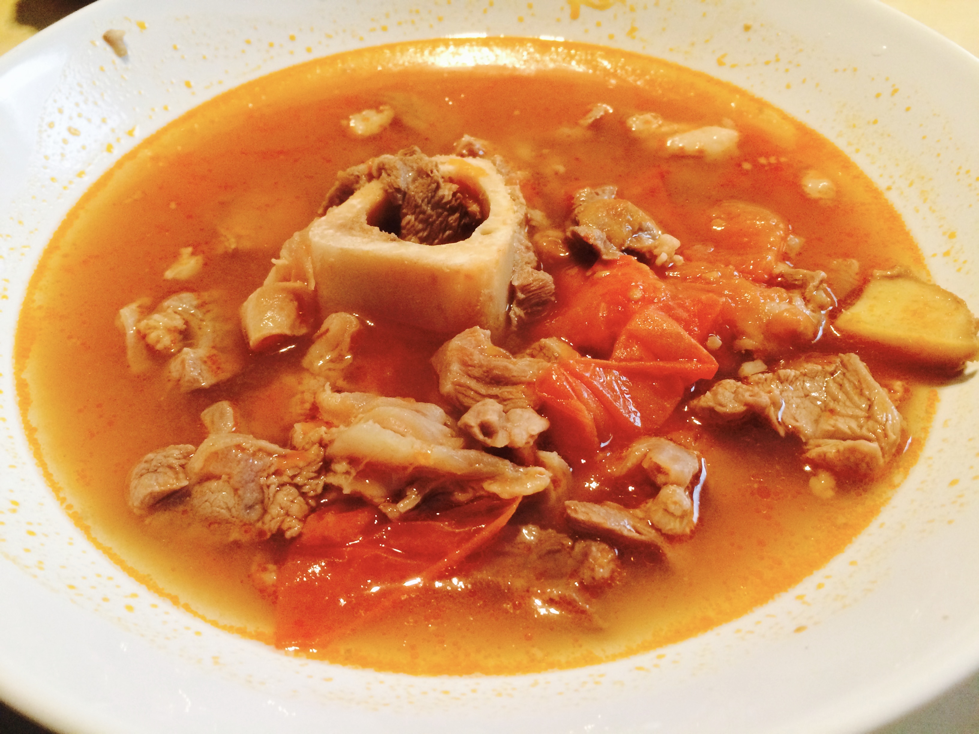 老丁的私房菜-番茄牛腩煲