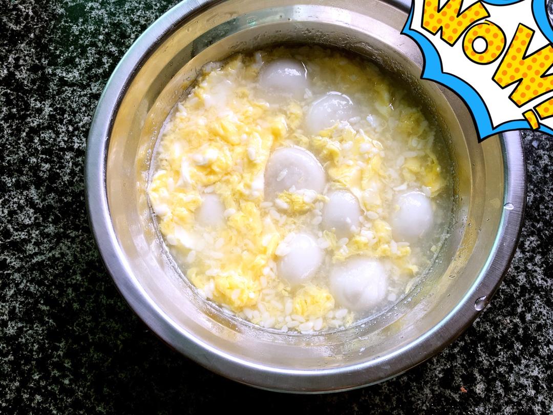 蛋花酒酿圆子