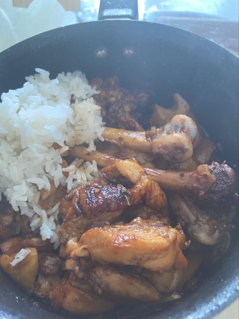 照烧鸡腿饭