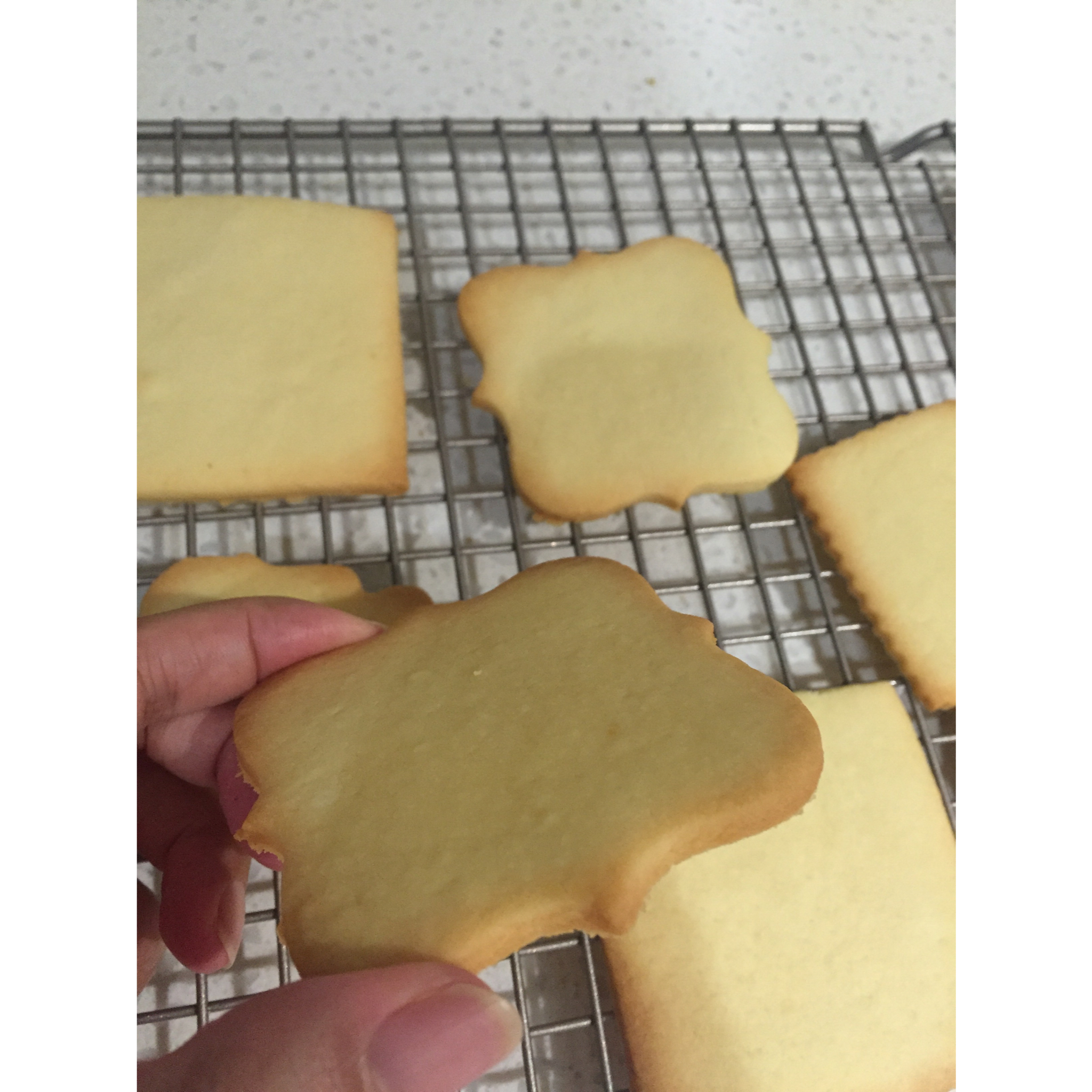 糖霜饼干系列1:省时省力又平整的糖霜饼干底