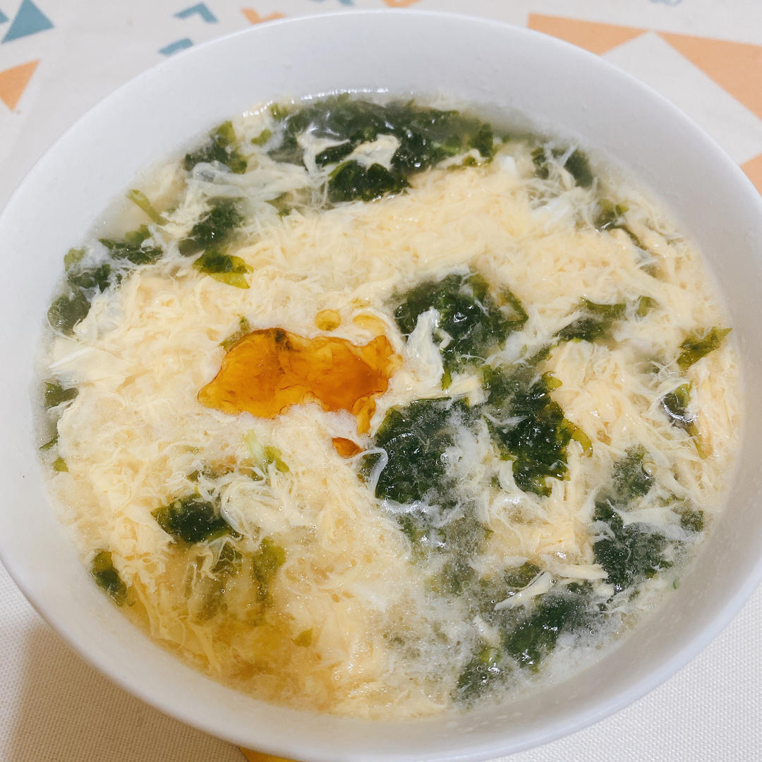 最鲜美好喝的「紫菜蛋花汤」