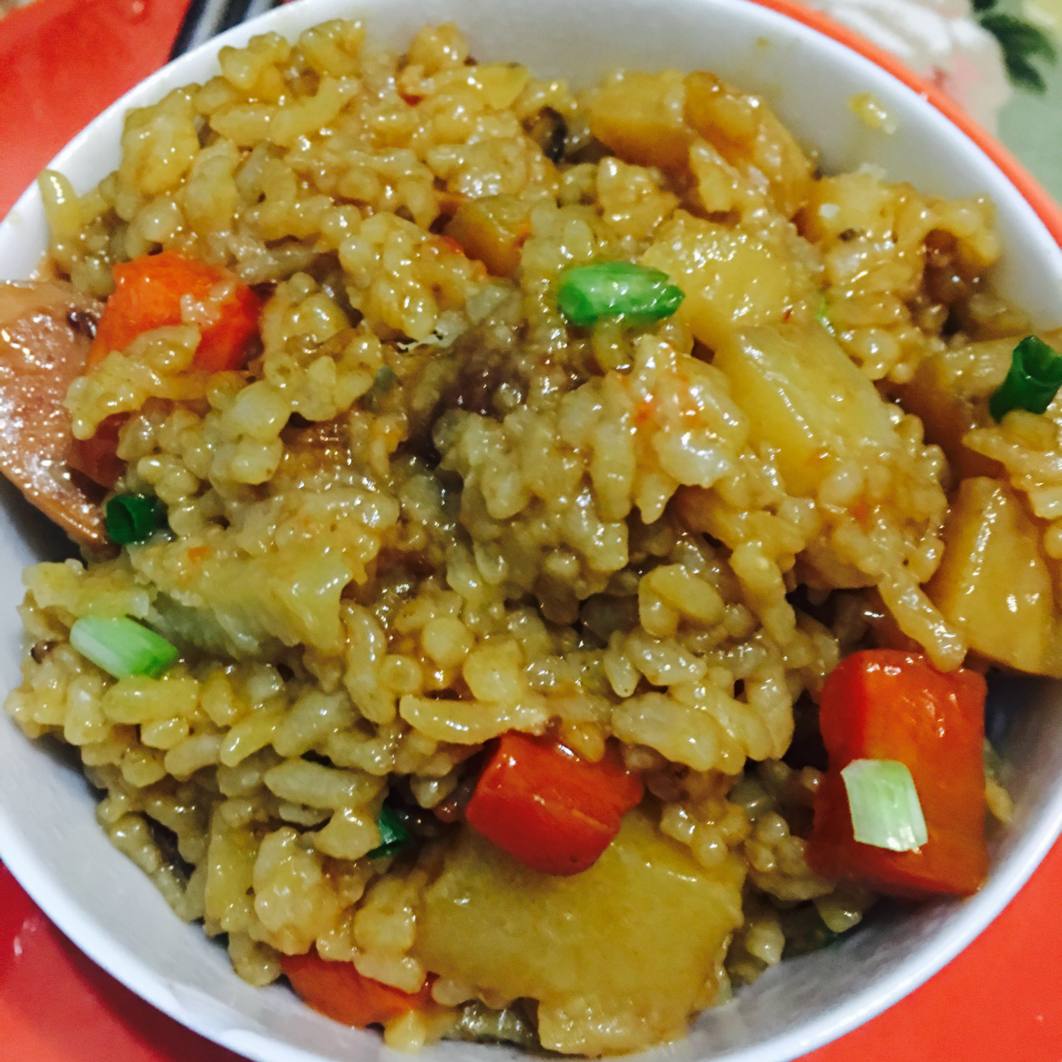秘制土豆焖饭