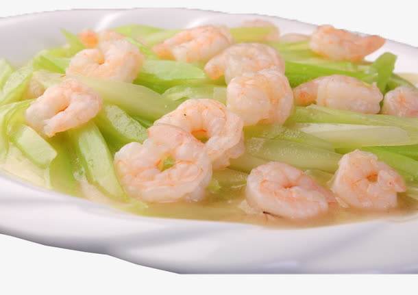 西芹爆虾仁（减脂）
