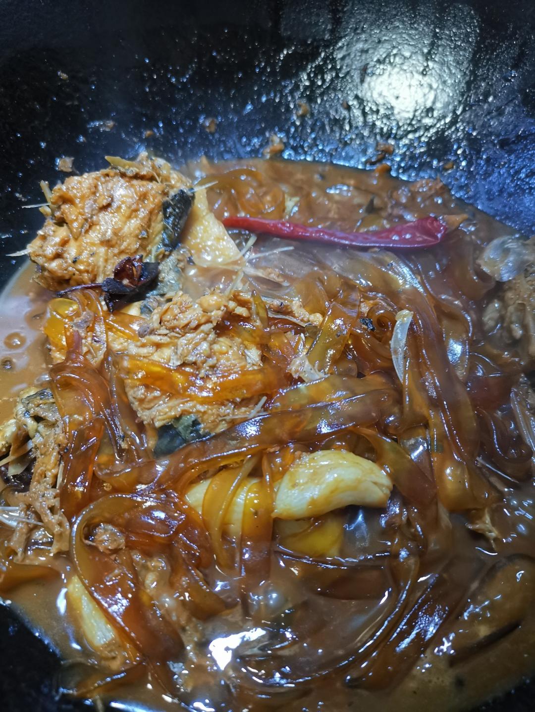 红烧鲢鱼