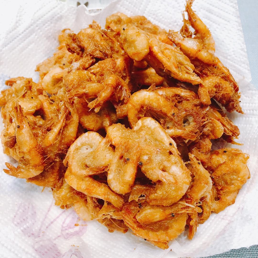 酥炸小河虾