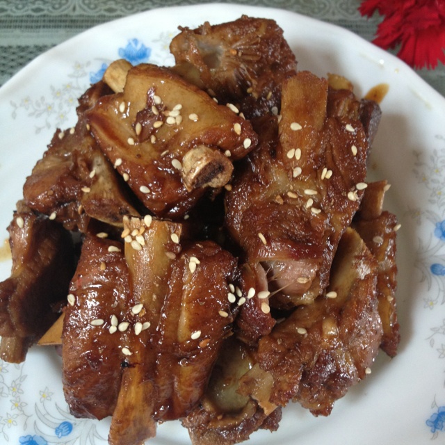 懒人版糖醋排骨