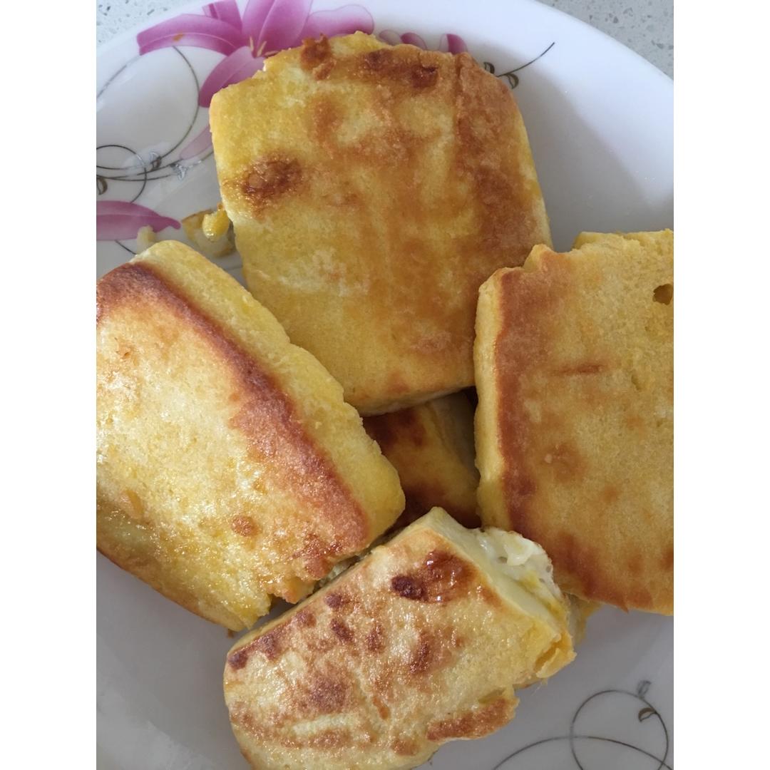 鸡蛋煎馒头片