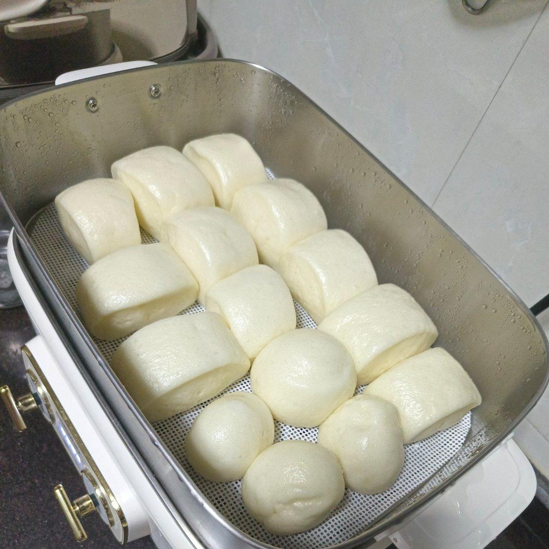 一发奶香小馒头，口感特别好！