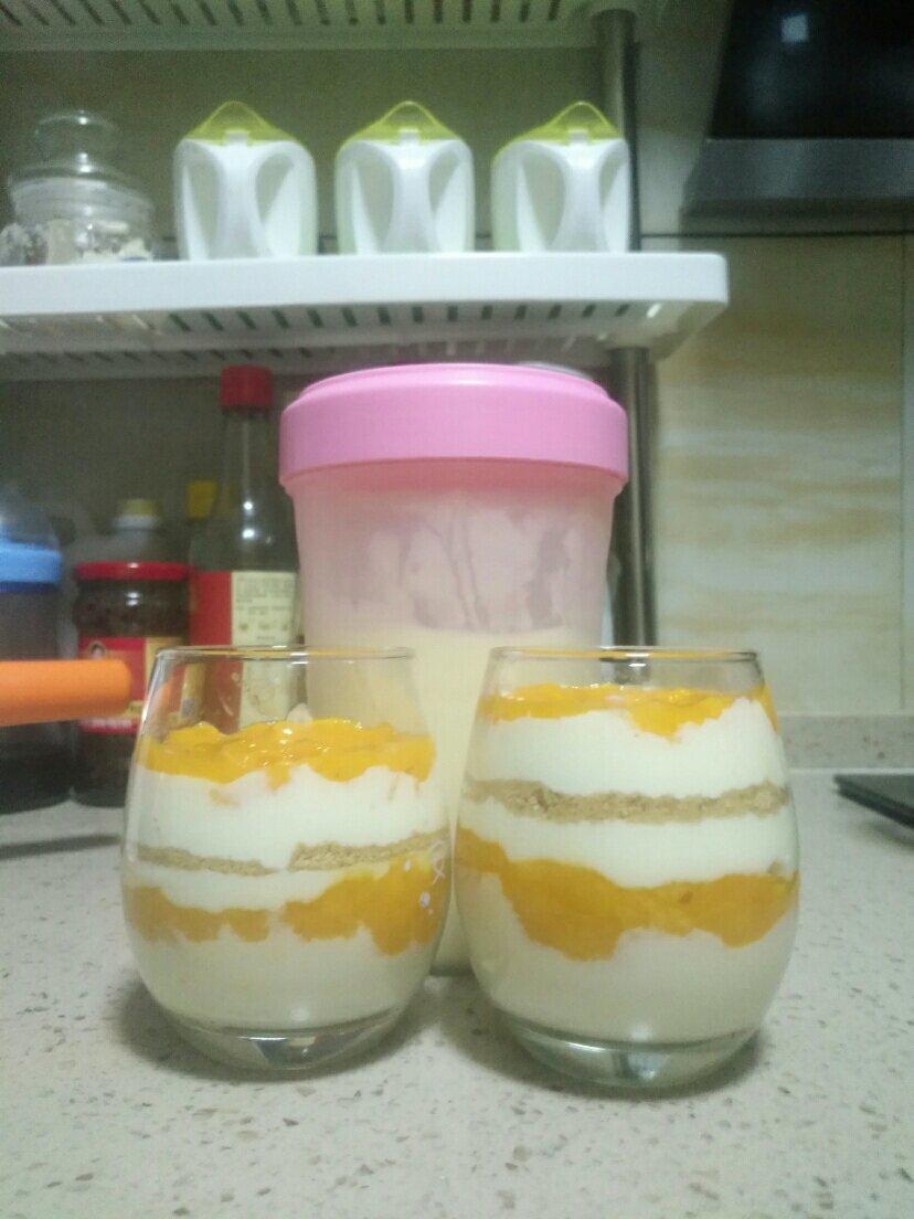 芒果酸奶木糠杯