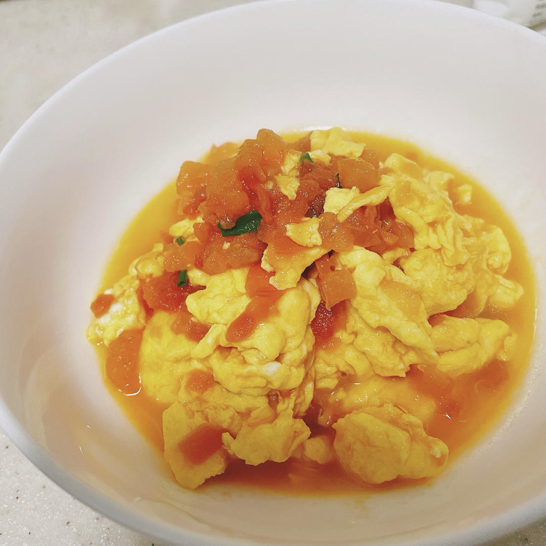 超嫩滑的番茄炒蛋