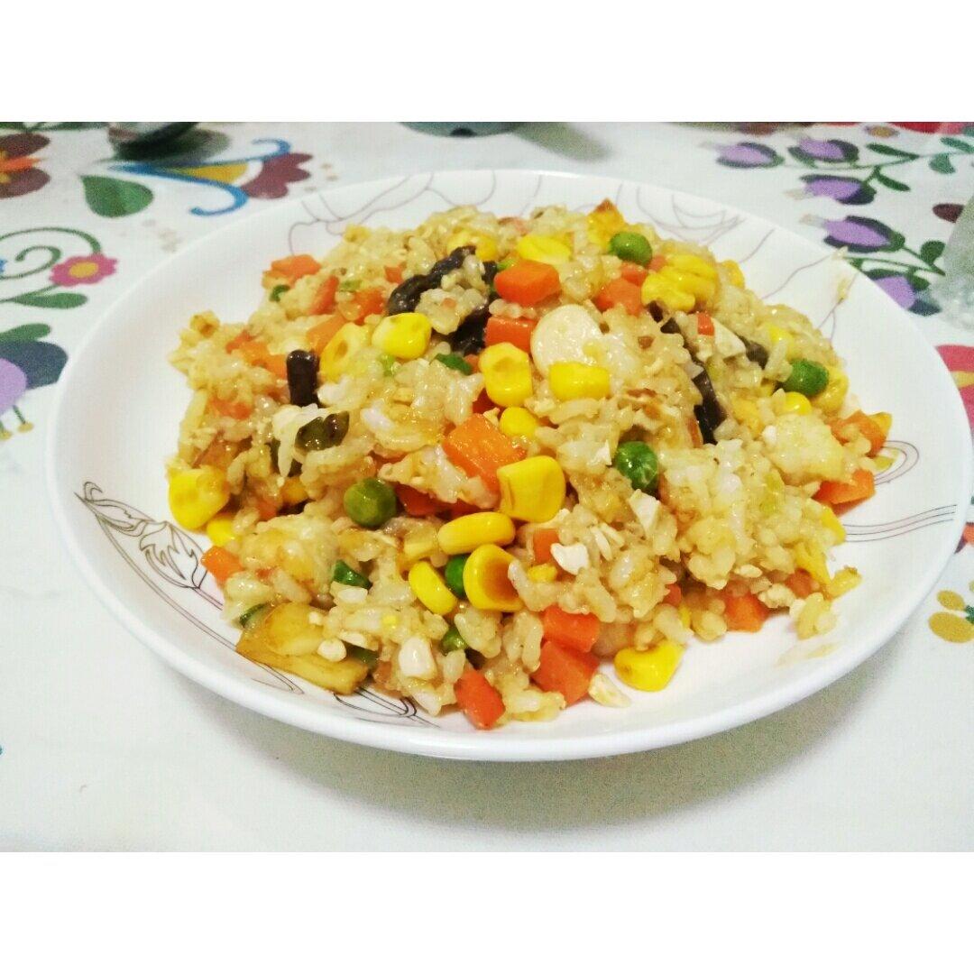 【耳光炒饭 & 烤茄子】