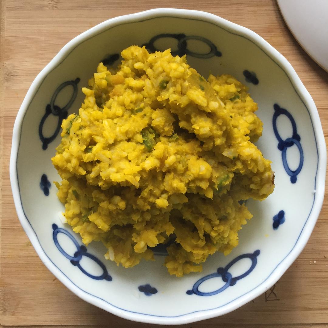 南瓜酱炒饭
