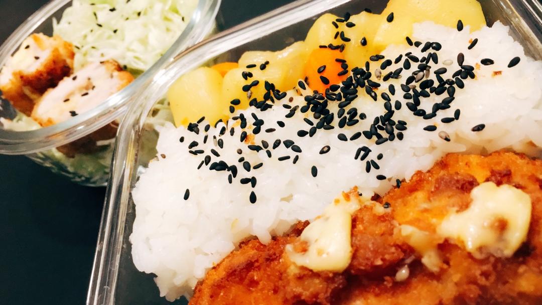 流心芝士猪排饭
