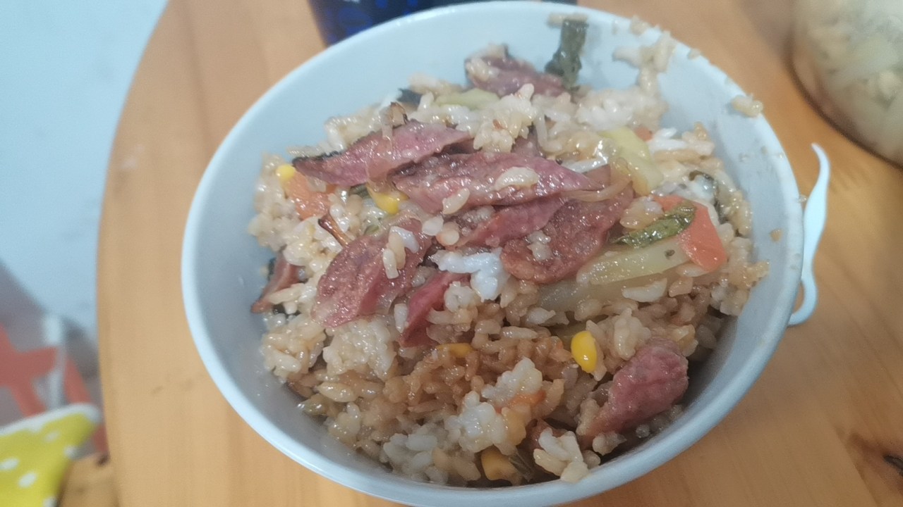 腊味煲仔饭（电饭煲版）