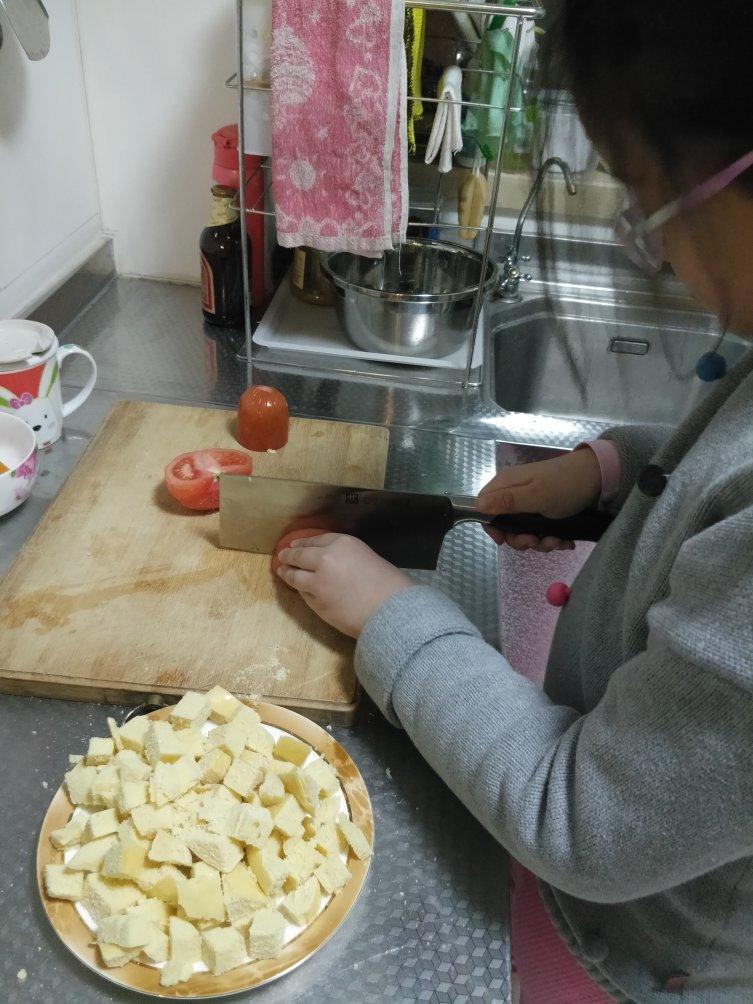 馒头的新吃法~~蛋香小方块