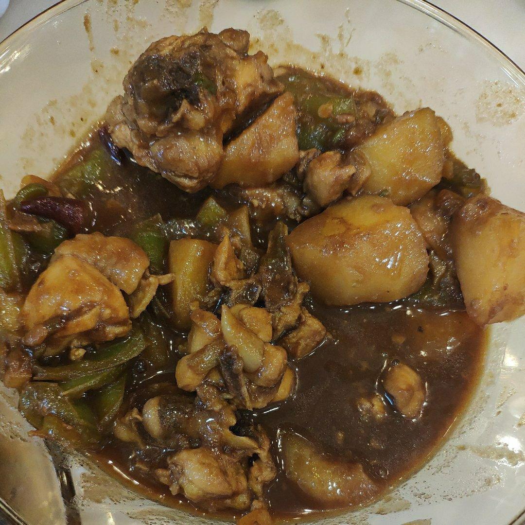 秘诀是可乐的红烧土豆鸡翅