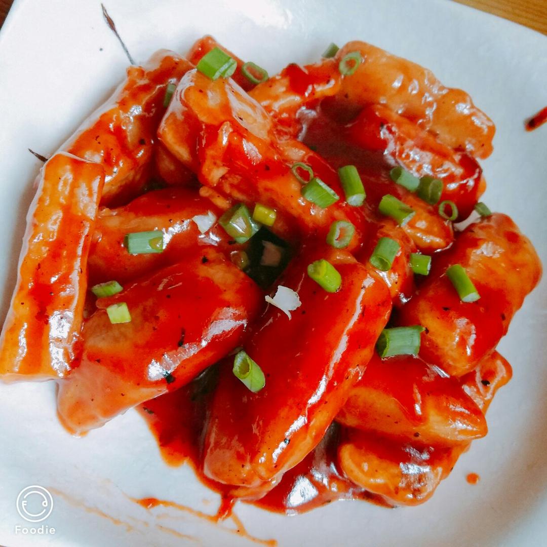 糖醋烧藕条