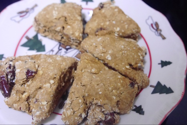 （素食粗粮）松脆红糖燕麦司康