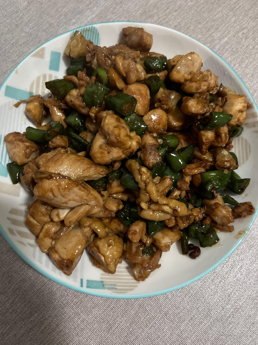 双椒鸡丁（又是超下饭的一道菜）