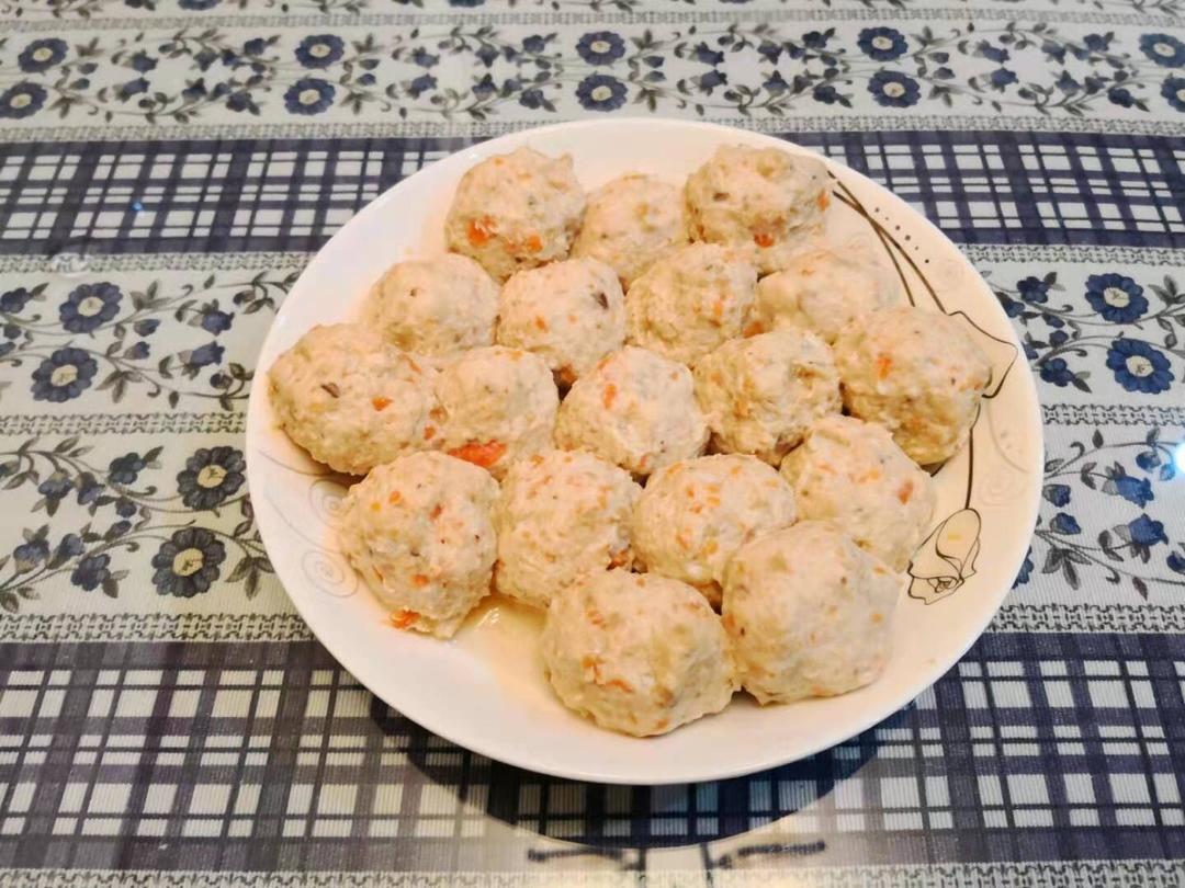 碧波蔬菜鸡肉丸