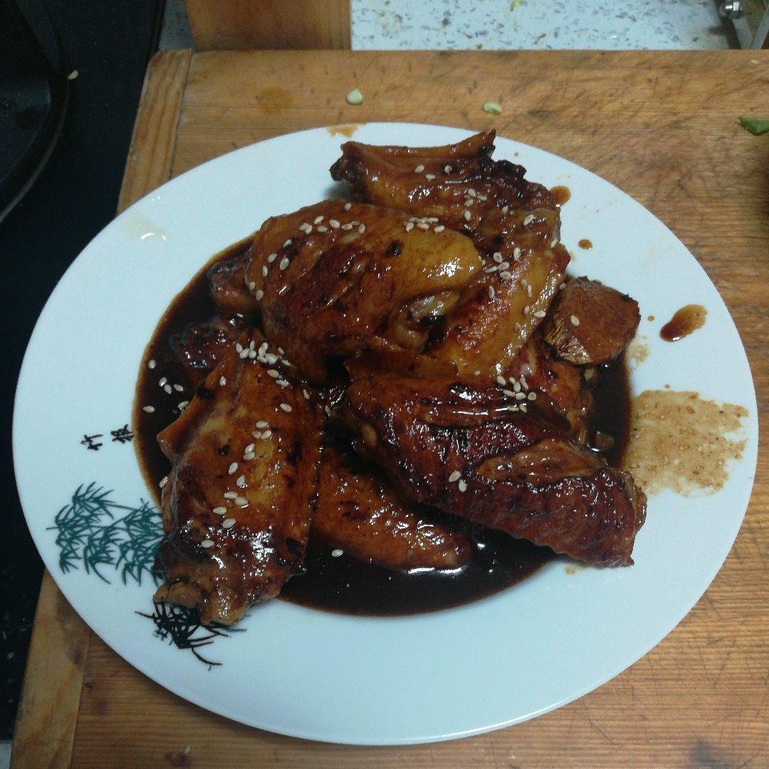 蜜汁鸡翅
