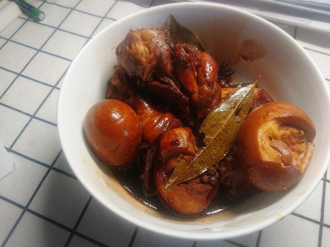 爆好吃的卤鸡腿 卤蛋❗电饭煲 炒锅都可以做~