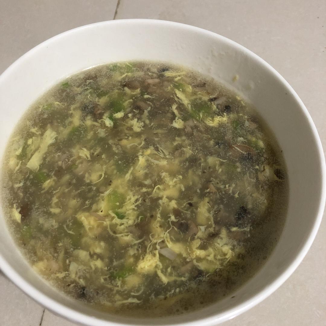 5分钟喝到的蘑菇蛋花羹