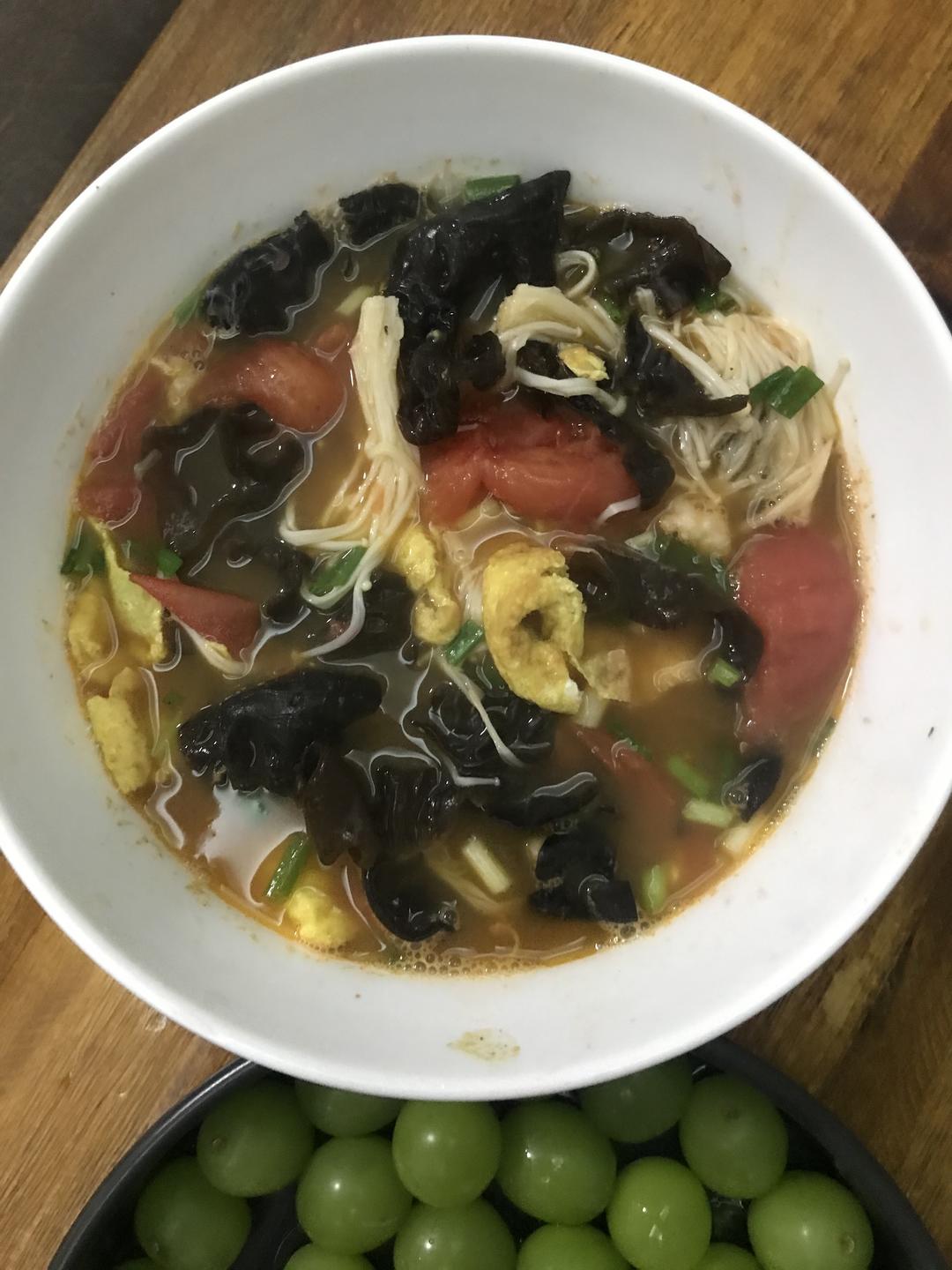 超简单超好吃的升级版番茄蛋汤