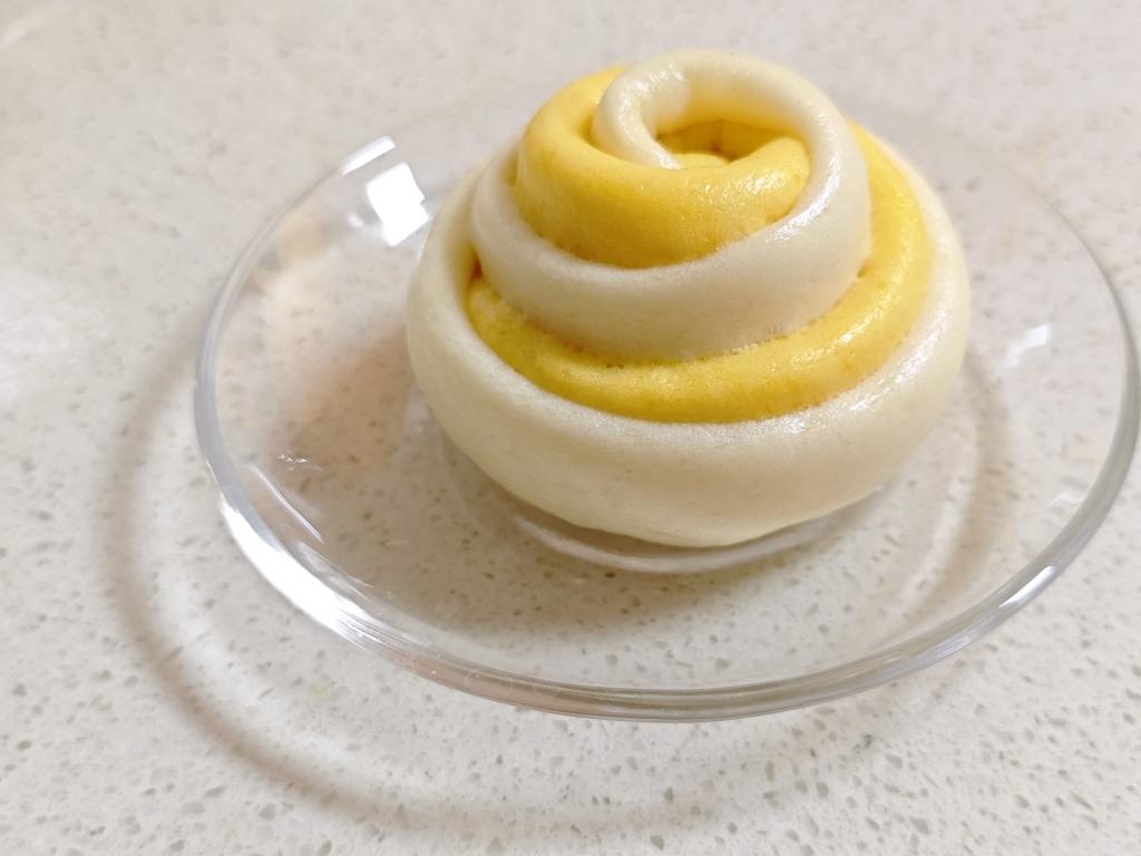 高颜值南瓜双色小馒头