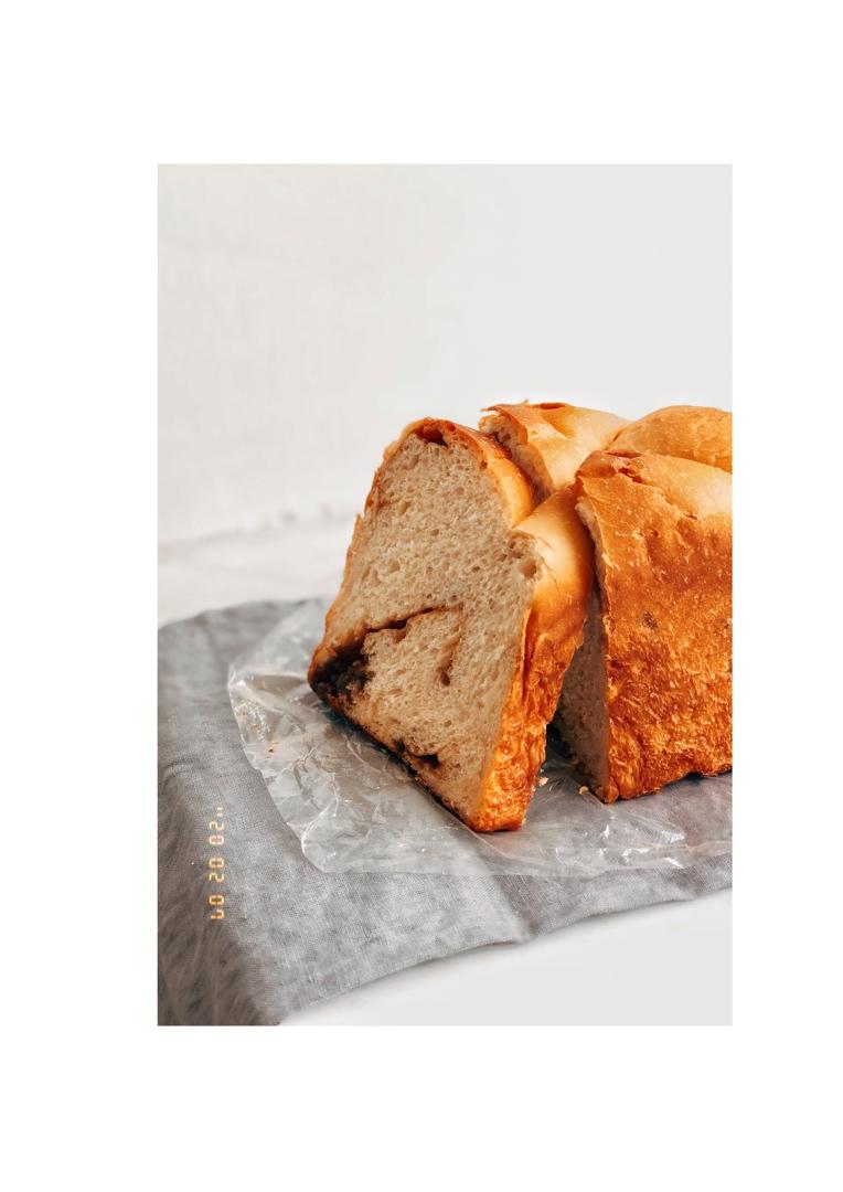 绵软红糖流心吐司