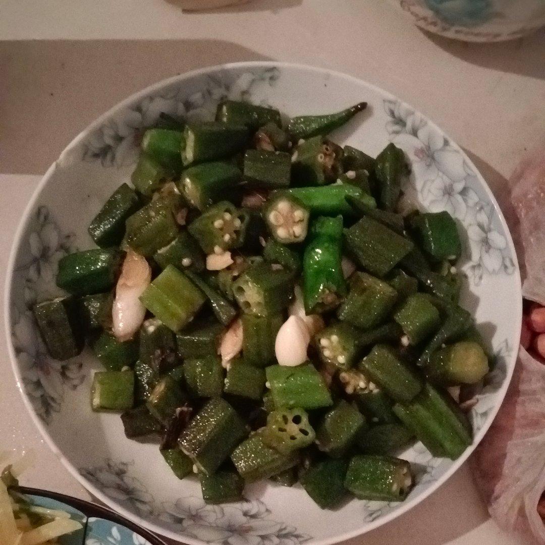蚝油秋葵