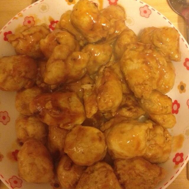 酸酸甜甜【茄汁鸡肉丸】