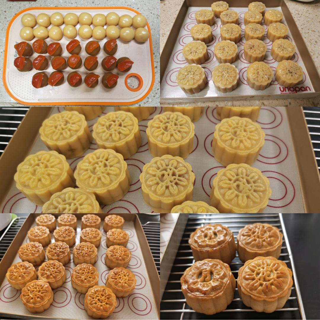 【终极版广式月饼配方】表皮油亮的秘诀！