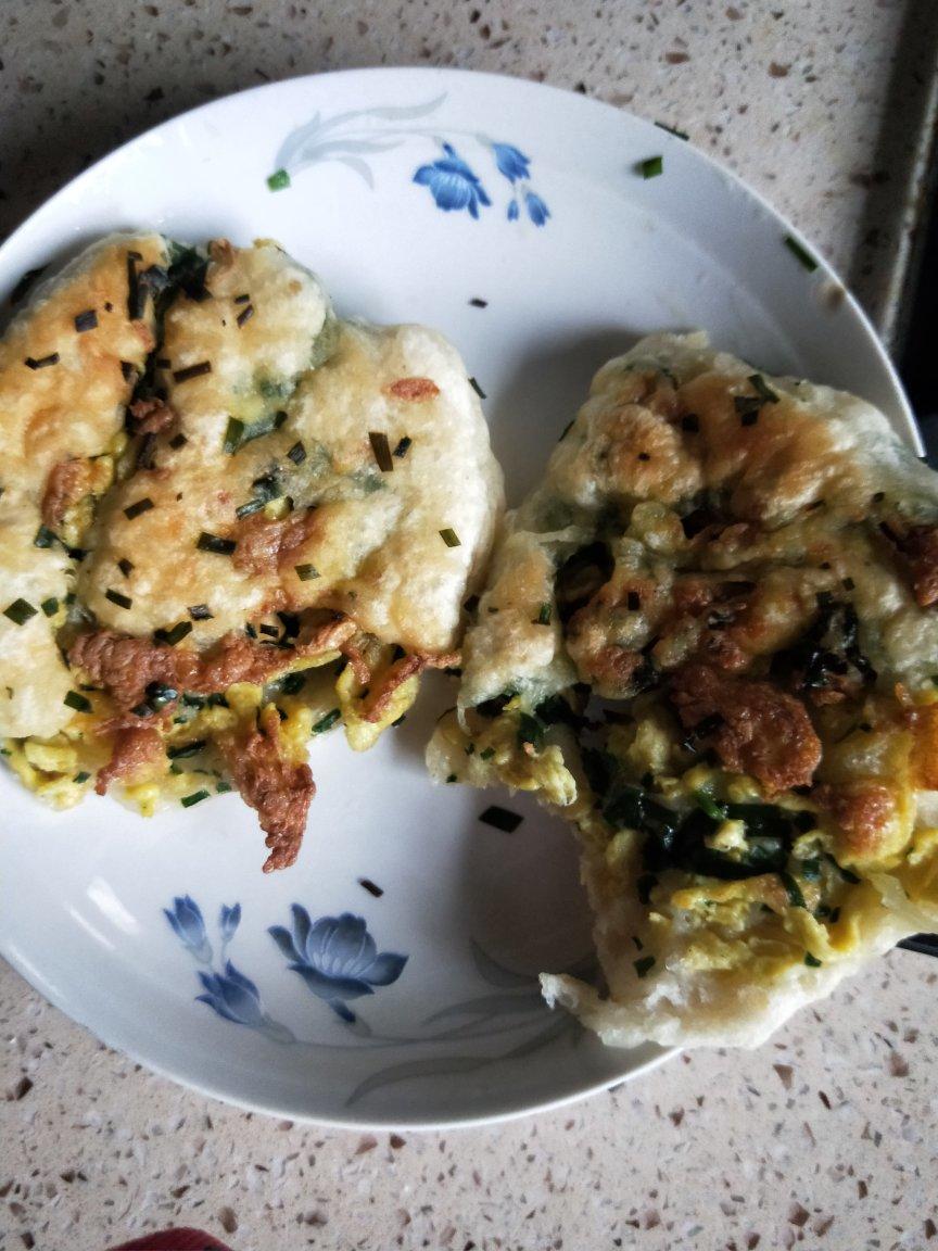 不用去早餐店的发面馅饼