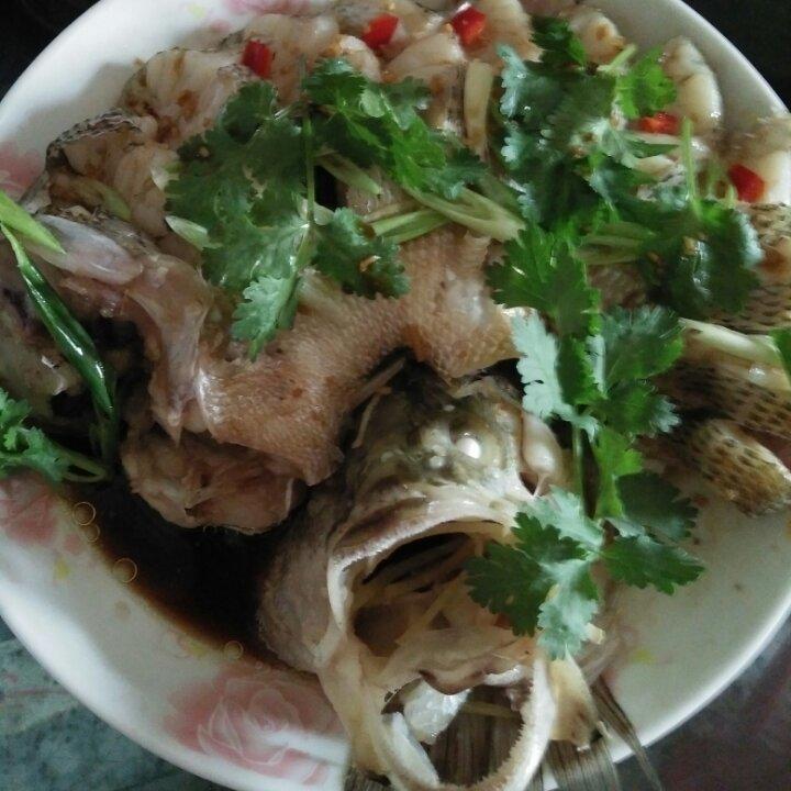 超入味清蒸鱼～清蒸鲈鱼桂花鱼（家常独创）