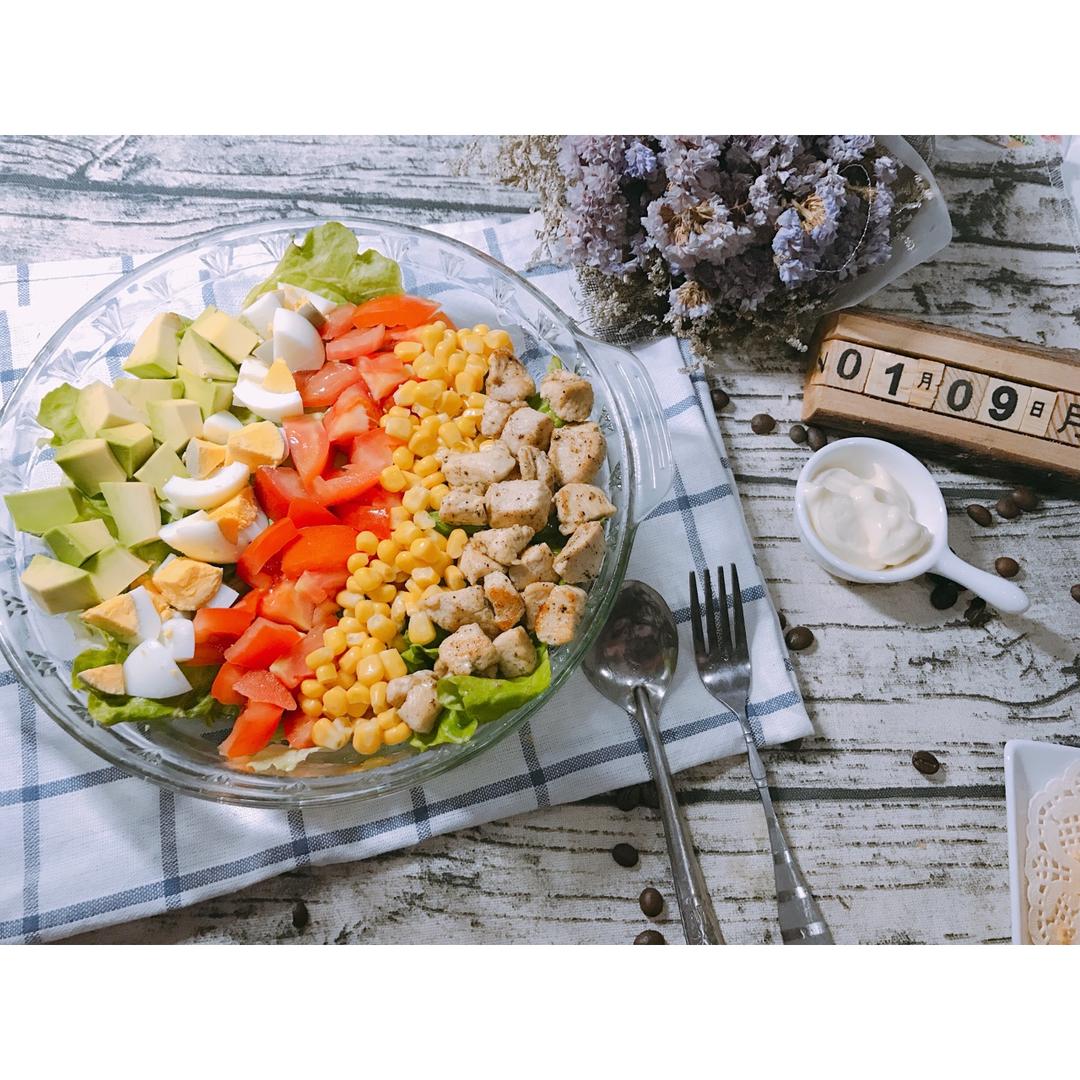 营养齐全的【Cobb Salad】