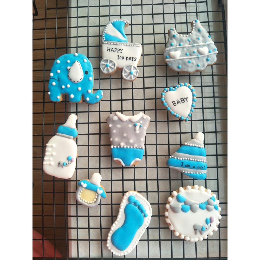 糖霜饼干（蛋清版糖霜配方）-皇室糖霜Royal Icing