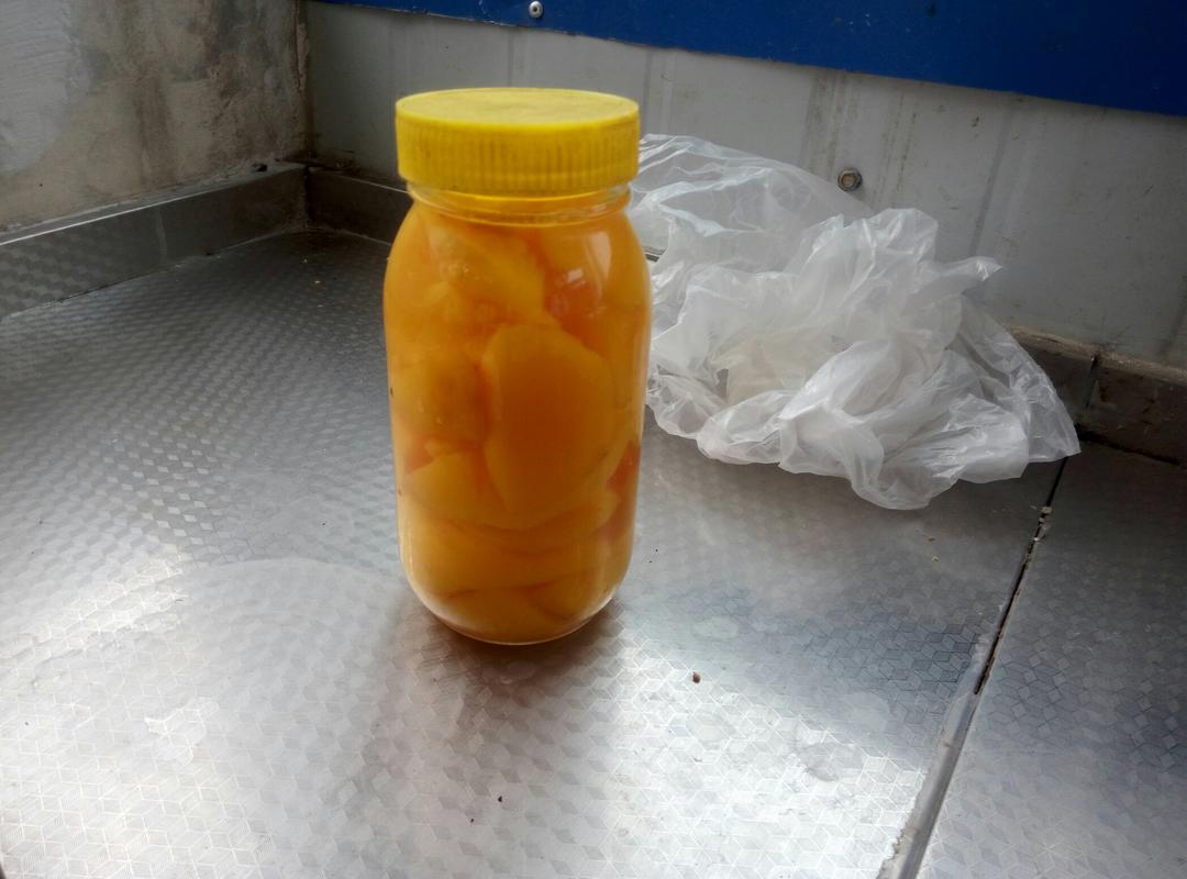 超简单的黄桃罐头