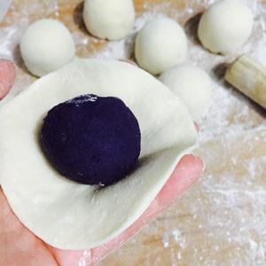 紫薯甜包的做法 步骤3